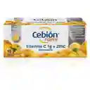 Cebión Forte tabletas Efervescentes de Vitamina C + Zinc con 10 unidades