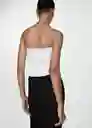 Top Margot Blanco Talla XS Mujer Mango