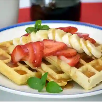 Waffle Proteico Sencillo