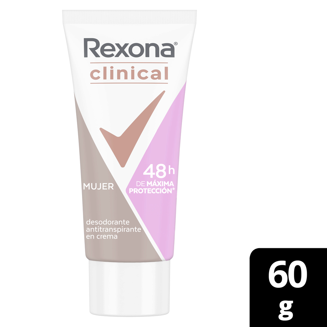 Rexona Desodorante Clinical para Mujer en Crema 60 g