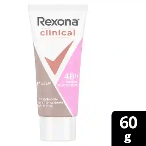 Rexona Desodorante Clinical para Mujer en Crema