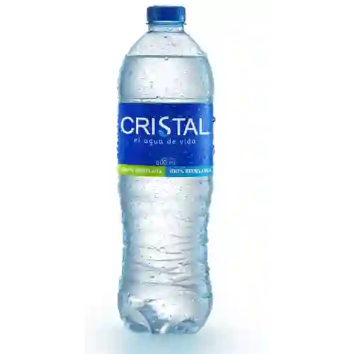 Agua Cristal Sin Gas 600 ml