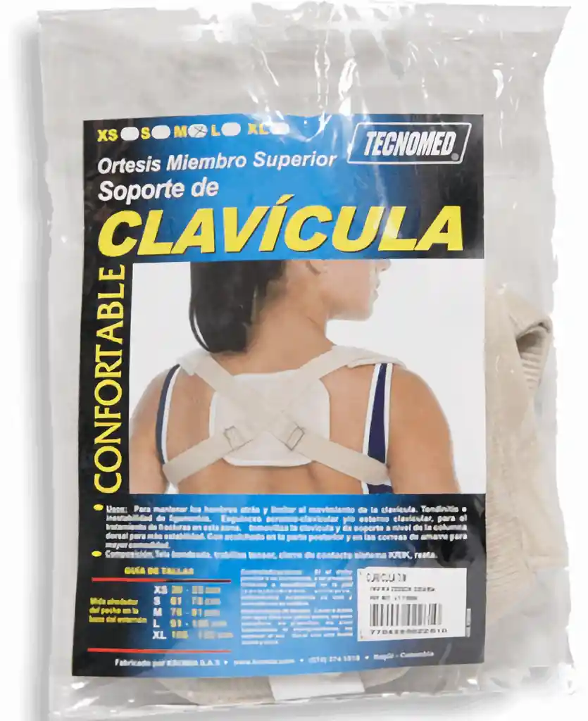 Tecnomed Inmovilizador que permite una mejor postura.