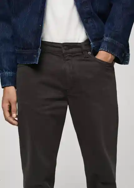 Jean Benc Antracita Talla 40 Hombre Mango