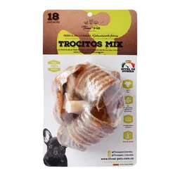 Three Pets Snack Para Perro Trocitos Mix