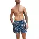 Pantaloneta Digital Printed Leisure 16 Pulgadas Hombre Azul-xxl