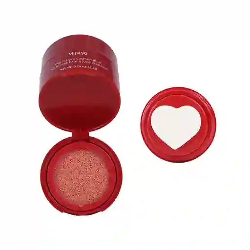 Rubor Con Aplicador de Esponja This is Love 01 Miniso