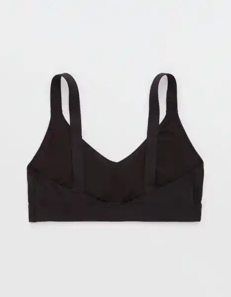 Top Aerie Negro Talla: SMALL 1588073 American Eagle