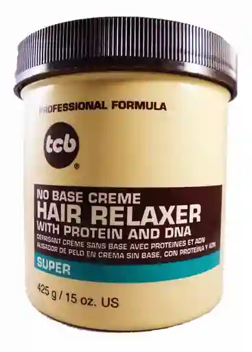 Hair Tcbrelaxer Alisador En Crema Super 425G