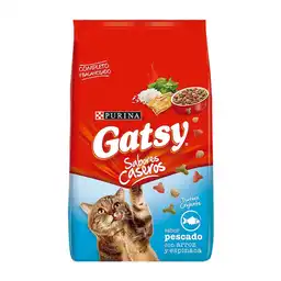 Alimento Para Gato Gatsy Pescado Arroz Y Espinaca