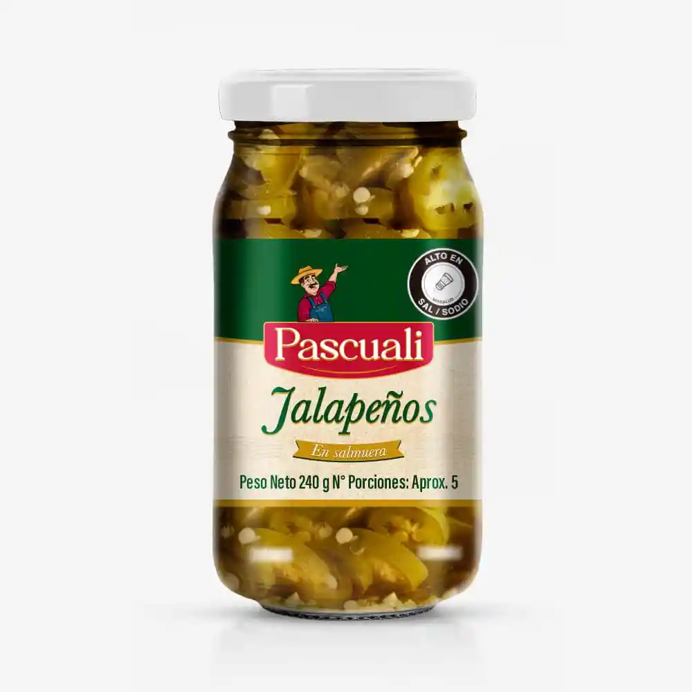 Pascuali Jalapeño en Salmuera