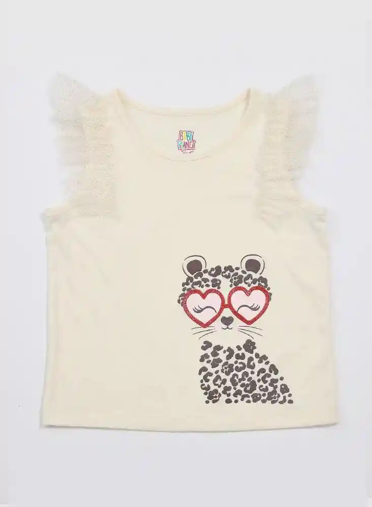 Camiseta Ms 5t-ivory