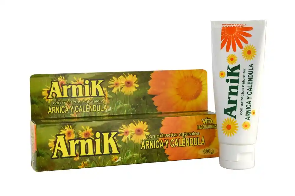 Arnik Crema con Extractos Naturales de Árnica y Caléndula