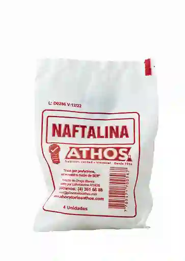 Athos Naftalina Repelente de Polillas