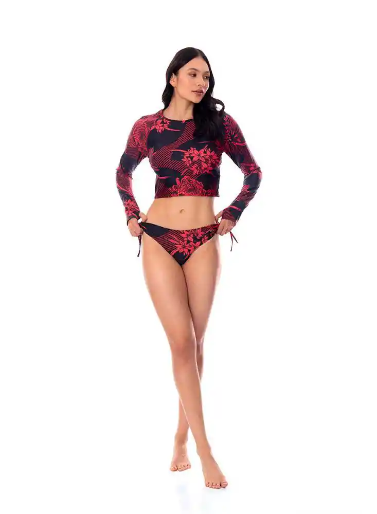 Vestido de Baño Buzo S-rojo