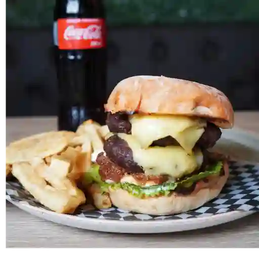 Hamburguesa doble isa