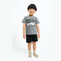 Pijama Camiseta + Bermuda en Algodón Bebito Fisor Baby Fresh Talla 18-24m