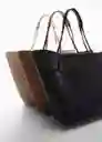 Bolso G Rodri Negro Talla 99 Mujer Mango