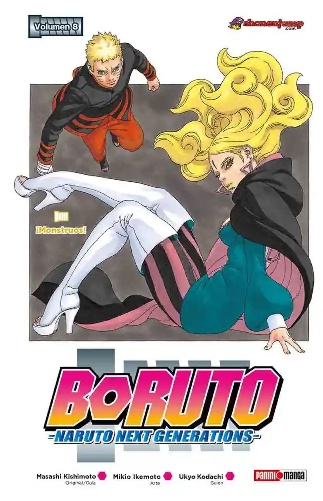 Boruto N.8 Panini Sin Ref