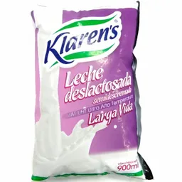 Klarens Leche Deslactosada Semidescremada 
