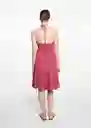 Vestido Pink Fresa Talla 20 Niñas Mango