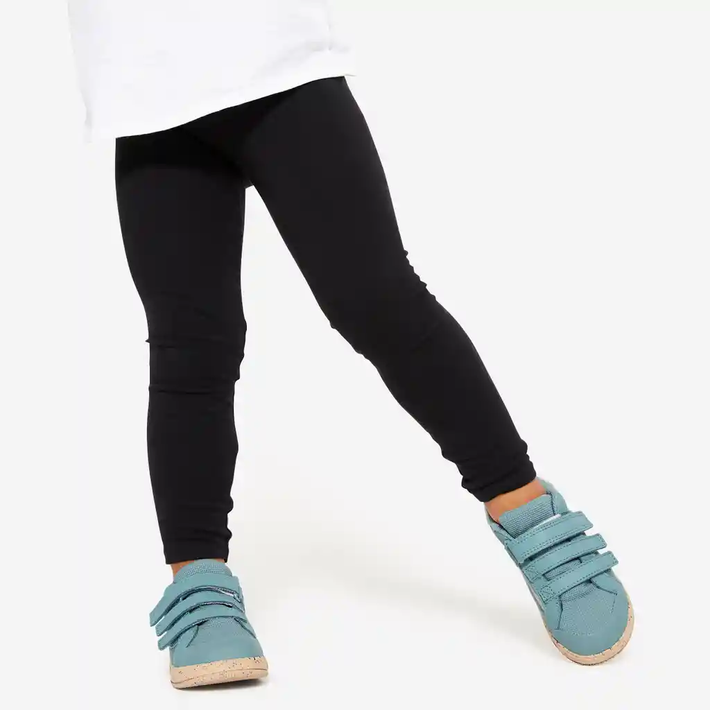 Leggings Para Niños De 4-5 Años Domyos 100 Negro