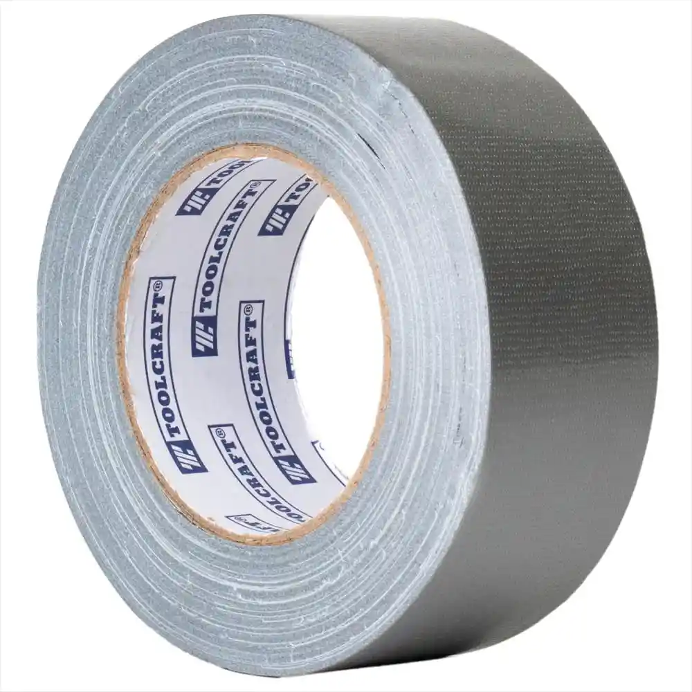 Cinta Para Ducto 45 M Toolcraft Gris Hot Melt Toolcraft