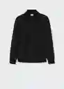 Sudadera Winny-I Negro Talla M Hombre Mango