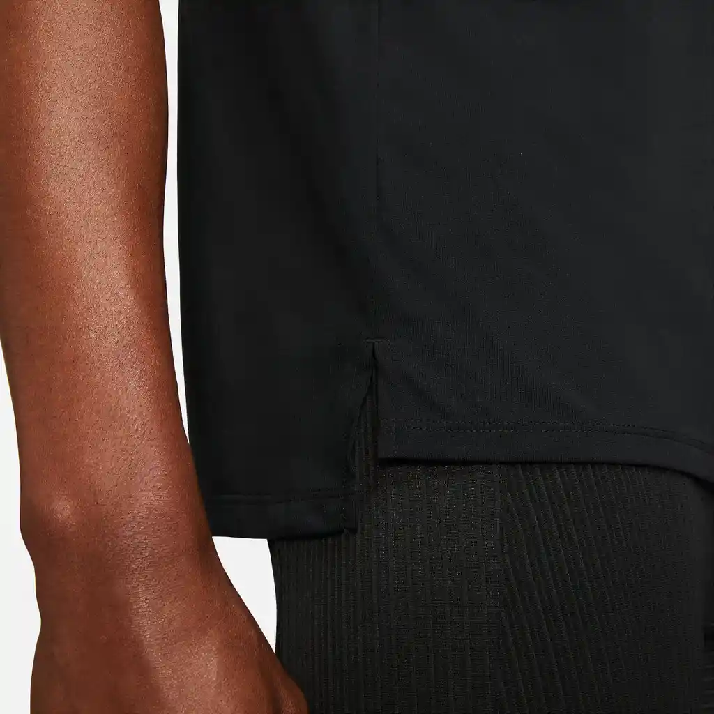 M Nk Df Rise 365 Ss Talla S Camisetas Negro Para Hombre Marca Nike Ref: Cz9184-013