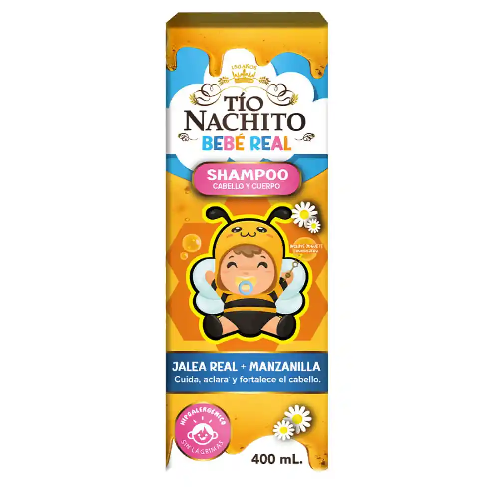 Tio Nachito Shampoo Jalea Real Manzana