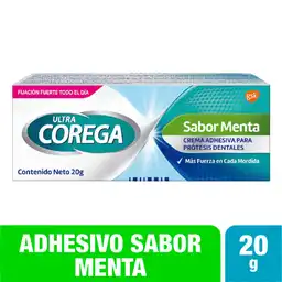 Corega Ultra Crema Dental Sabor Menta