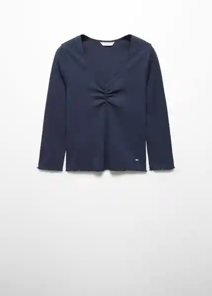 Camiseta Paris Navy Talla 18 Niñas Mango