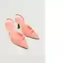 Zapato Paris Salmon Talla 39 Mujer Mango