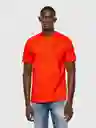 Diesel Camiseta T-Just-A33 Naranja Talla S