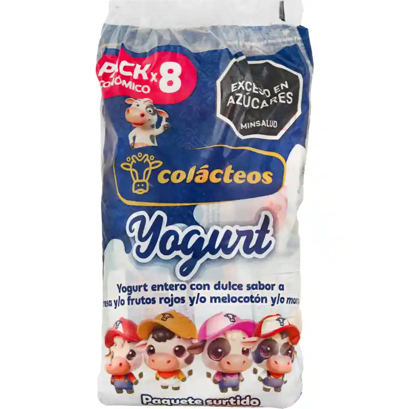 Colácteos yogurt Entero Sabor Surtido 