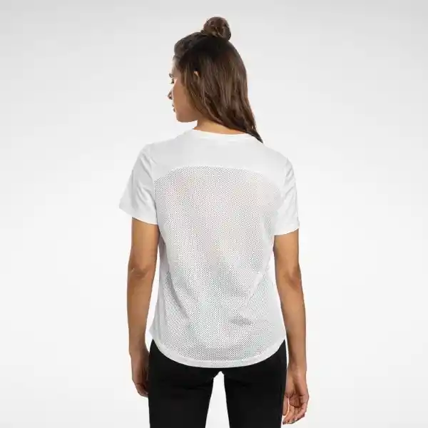 Reebok Camiseta Running Speedwick Tee Mujer Blanco M 100036543