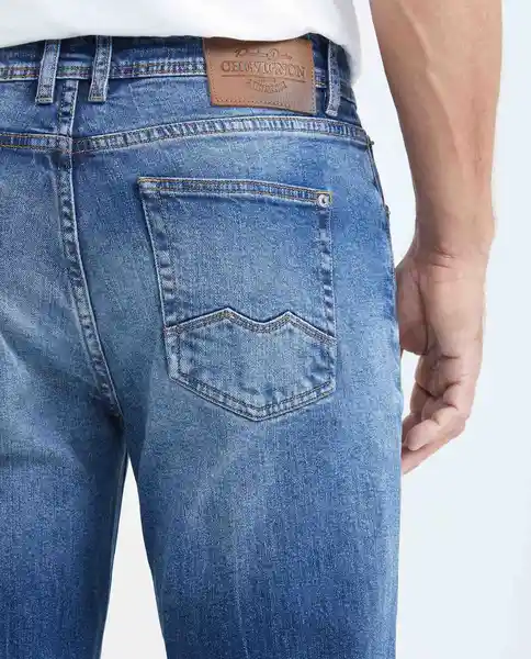 Jean Straight Fit-Morrison Azul Cristalino Claro 28/32 Chevignon