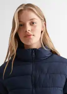 Chaqueta Anorak Sara Navy Talla 20 Niñas Mango