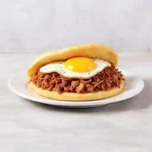 Arepa de huevo trifásica