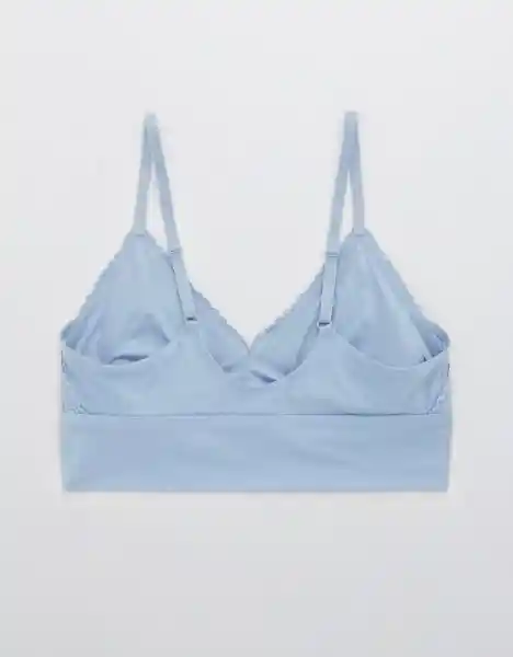 American Eagle Bralette Triangular Sunnie Azul Mónaco Talla M