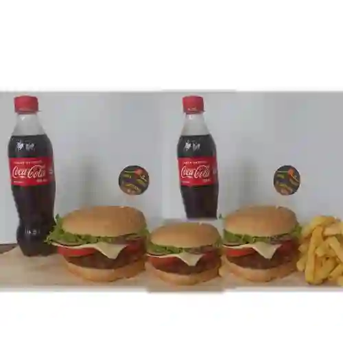 Combo Triple Burger