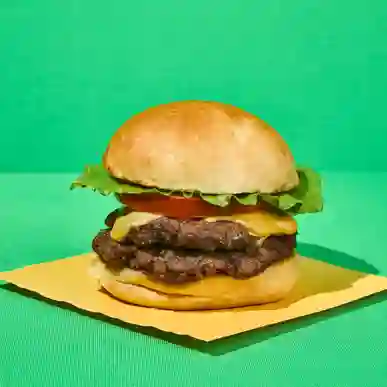 Hamburguesa Doble Carne de Res 100%