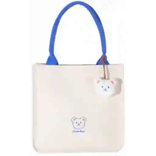 Bolso de Compras Osito de Peluche Azul Miniso