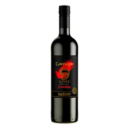 Gato Negro  Vino Tinto 9 Vidas Ensamblaje 