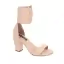 Sandalias Tacón Kyros Nude Talla 38