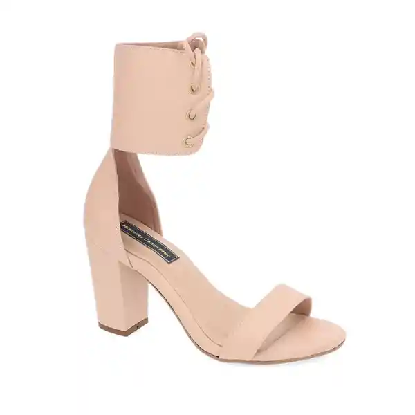 Sandalias Tacón Kyros Nude Talla 38