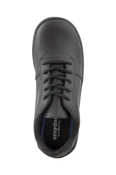 Croydon Zapatos Escolares Circuit Hombre Negro Talla 24