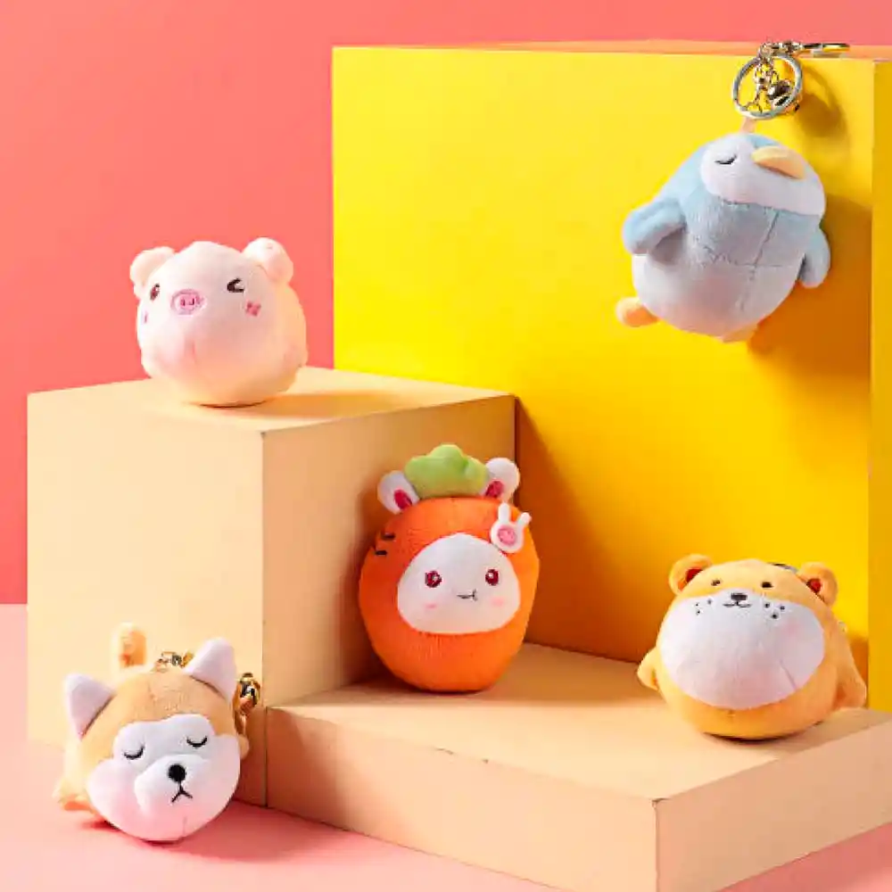 Llavero Decoración Anti Estrés Animal Series de Tigre Miniso