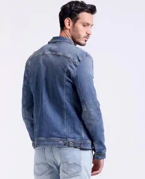 Chaqueta Linea Medio Azul Talla L Hombre Chevignon