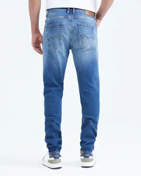 Jean Super Slim Fit-Rider Azul Francés Medio 32/34 Chevignon